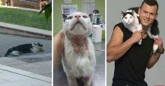 Kater Sapi posierte mit einem Spitzensportler!